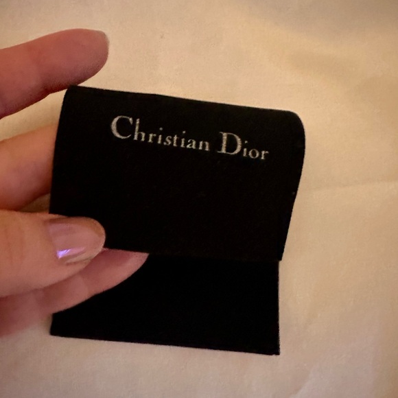 Dior Super Rare Cry Baby 925 Sterling Silver Enamel Necklace w/ Velvet Pouch - Picture 12 of 16